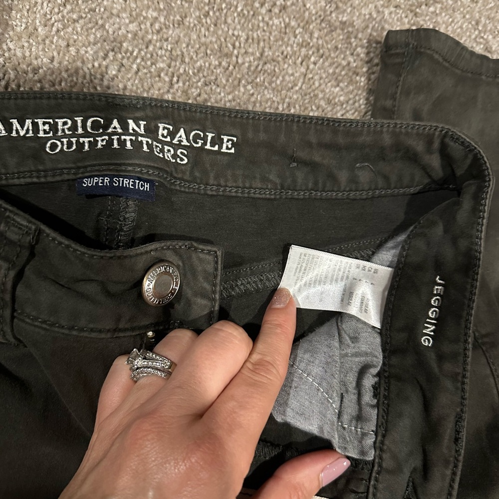 America Eagle black jeans